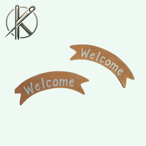 Welcome barna tábla