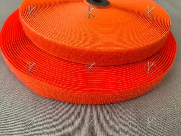 Neon narancssárga tépőzár 2cm