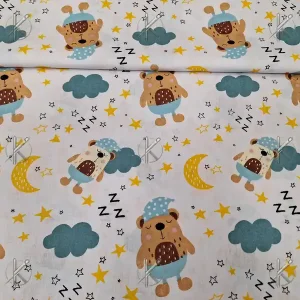 Zzz maci pamutvászon