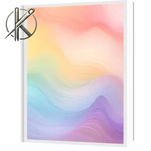 Pasztell hullámok – Vízálló panel