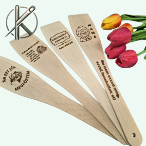 Gravírozott fakanál