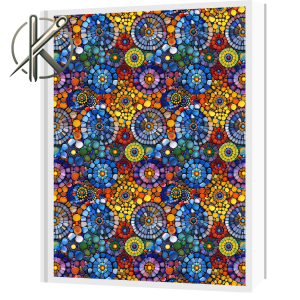 Mandala mozaik vízálló panel