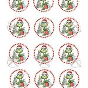 Apró cuki grincsek mintás filclap