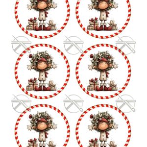 Kobold mintás filclap