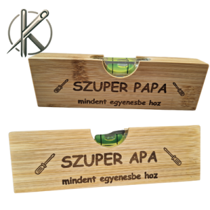 Szuper APA – Szuper Papa vízmérték sörnyitóval