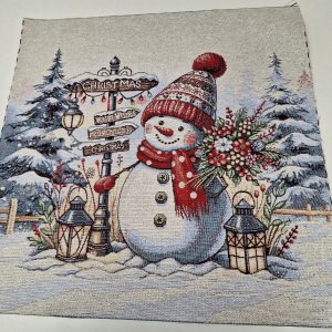 Jacquard hóemberes aranyszálas párna panel