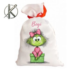 Cuki grincsike mikulás zsák panel