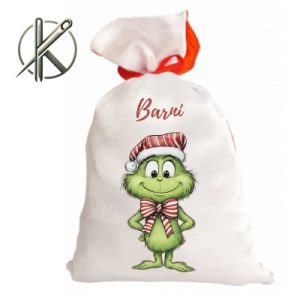 Grincs sapiban mikulás zsák panel