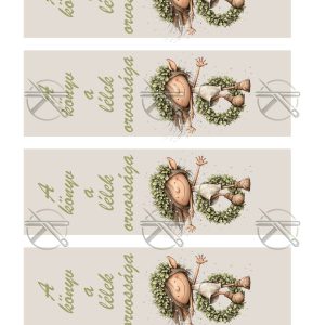 Kobold a könyv a lélek orvossága mintás filclap