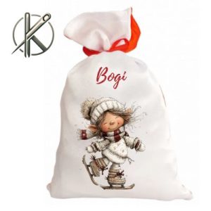 Kobold lányka mikulás zsák panel