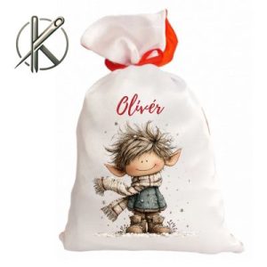 Koboldocska mikulás zsák panel