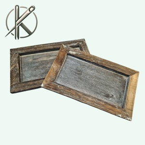 fa barna tálca 15x25cm