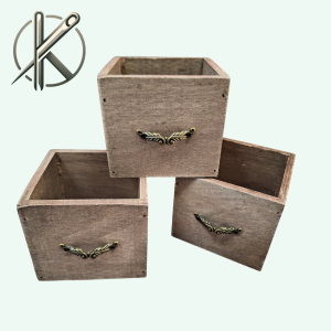 fa ládika fogantyúval 9x9cm