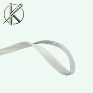 Fehér bársony szalag 6mm