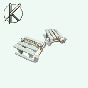 fa fehér szánkó több méretben