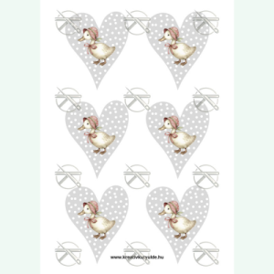 Libuska mintás filclap