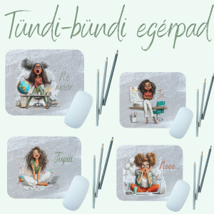 Tündi-bündi munkatárs egérpadok
