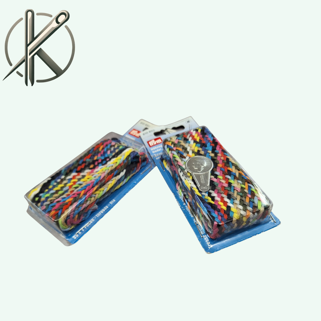 Varrókészlet Prym tű befűző és 10 x 24 színes cérna