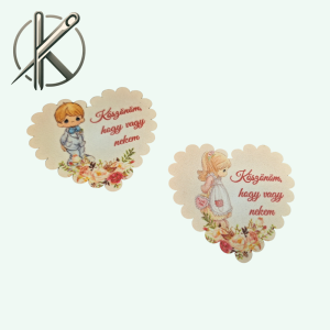 Anyák napi fiú-lány tábla