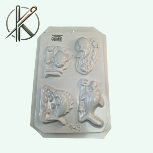 Gipszöntő forma - kardhal és bálna