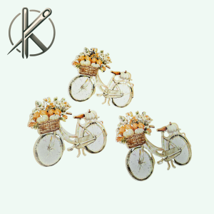 Tökös bicikli fa tábla