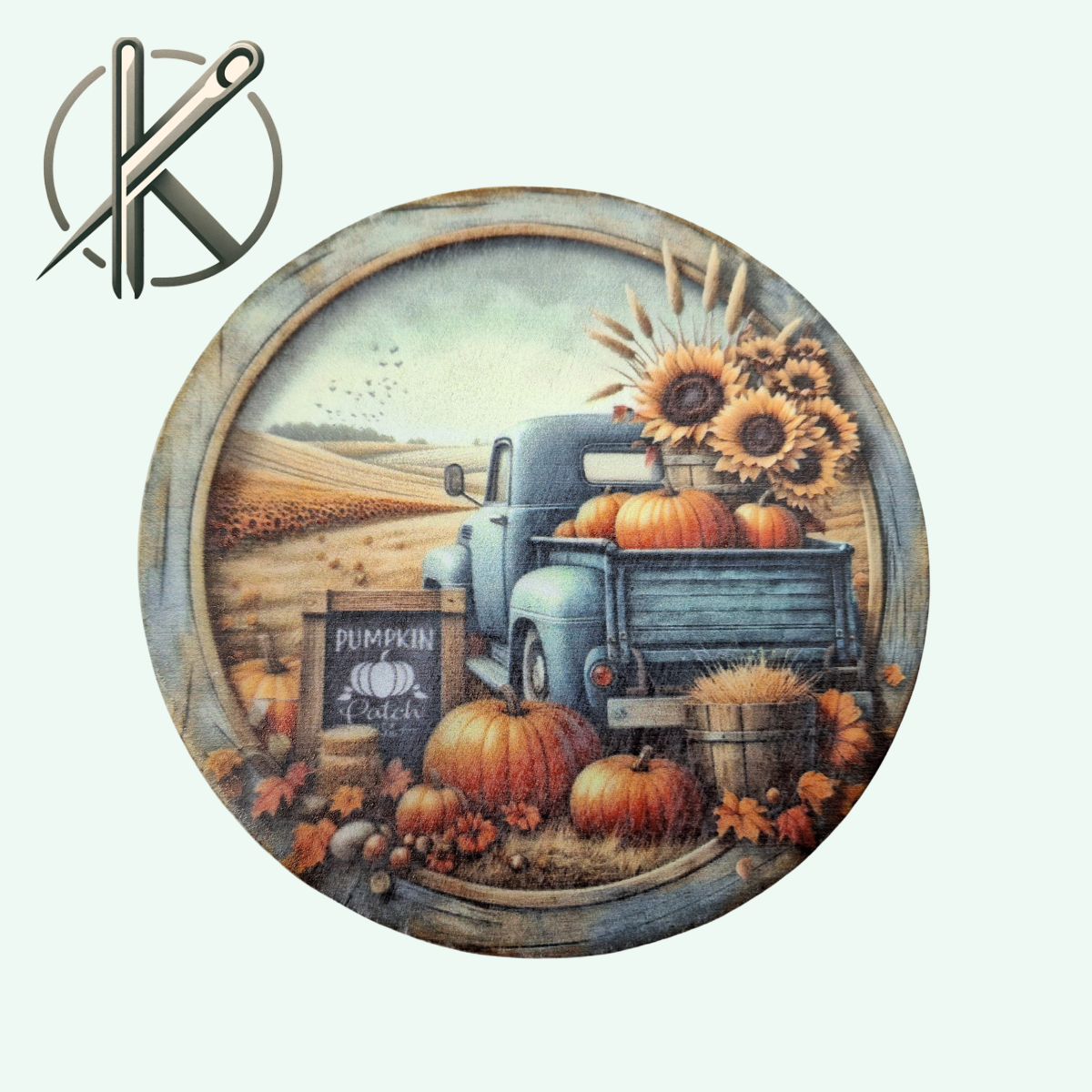 Tökös autós kör tábla