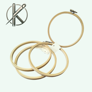 Bambusz hímzőráma 15cm