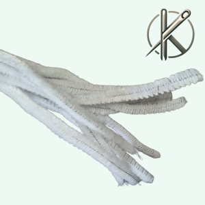 Fehér zsenília drót