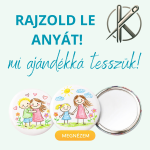 Sminktükör - gyerekrajjazal